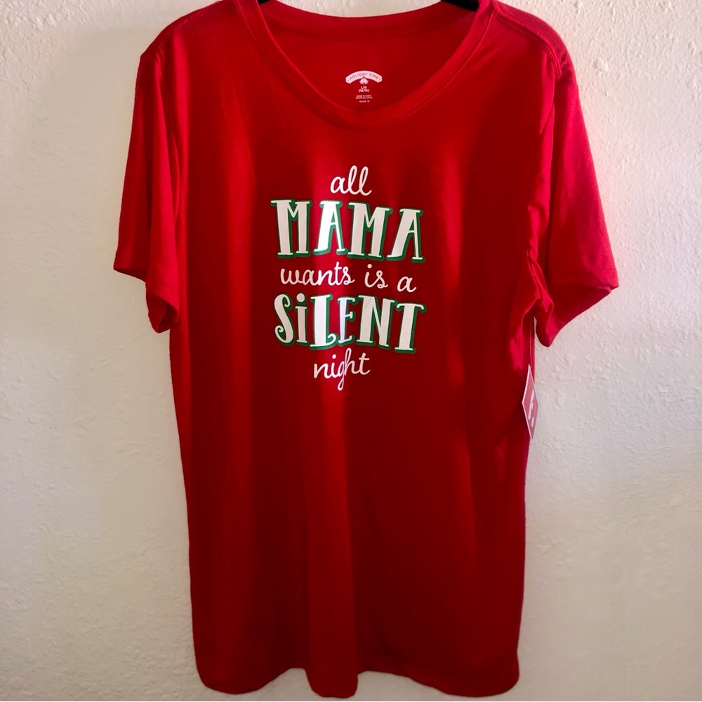 All mama wants is a silent night tshirt